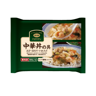 中華丼の具　えび・ほたて・いか入り