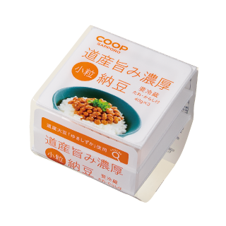 コープの道産旨み濃厚納豆小粒
