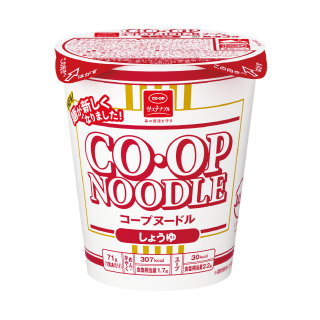 コープヌードルしょうゆ